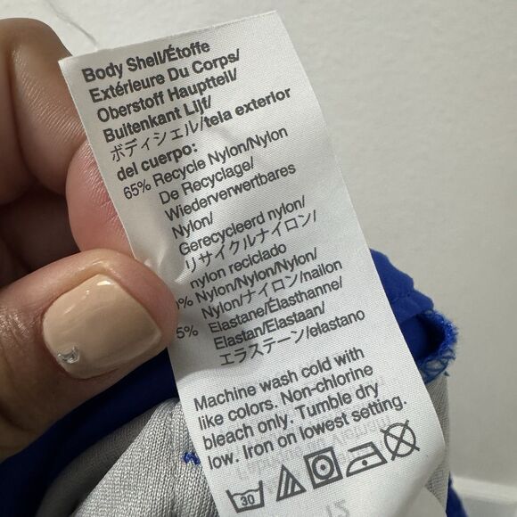 Crewcuts Boys Shorts Size 12 Cobalt Blue Nylon Performance - Picture 4 of 4